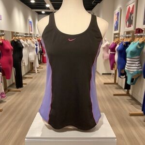 NIKE COLOUR SURGE POWERBACK TANKINI TOP/ Size L